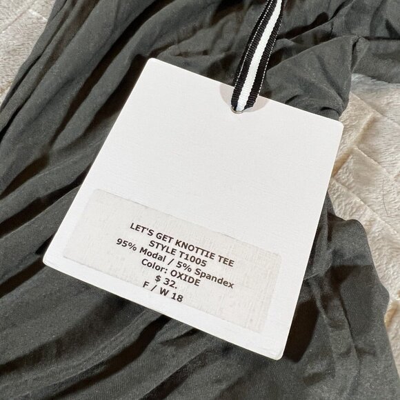 Cut Juniors 18 Shirt Army Olive Green Ruched Slit Short Sleeve Stretch V Neck - Picture 2 of 3